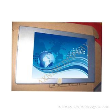 Thin Rack Mount 10.4 inch Industrial LCD Monitor With Color